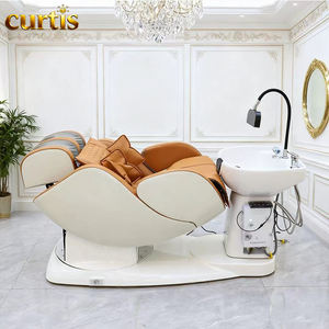 Sillón de Peluquería Eléctrico de Lujo para Spa Capilar con Masaje y Circulación de Agua, Utilizado como Sillón de Barbería, Sillón de Champú y Masaje - Product Image 2