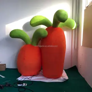 Opblaasbare Groente Vorm Ballon/Giant Opblaasbare Wortel Model Voor Verkoop