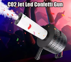 Canon à confettis CO2 portable, machine à fumée, pistolet à colonne de dioxyde de carbone pour discothèque, mariage, fête, <span class=keywords><strong>DJ</strong></span> - Product Image 1