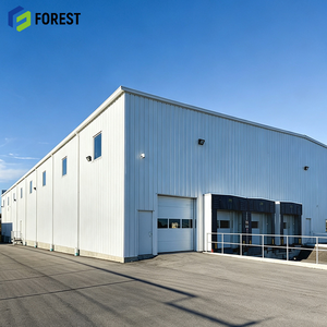 Cross Docking Prefabricated Steel Structure Logistics Park Storage Building Fast Assembly Heavy <b>Metal</b> Freight Facility - Product Image 1