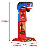 Kommerzieller Elektrischer Automatischer Boxsimulator Spielautomat mit Münzeinwurf Spanischer Japanischer Universalstecker
