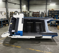 Machine de découpe laser à fibre CNC - Type portique, refroidissement par eau, pour métaux et tôles, nouveau contrôle Cypcut