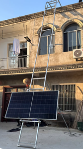 Lève-panneaux solaires facile à assembler avec télécommande, 200 kg, 19 m, acier galvanisé, pour les installateurs de panneaux solaires - Product Image 4