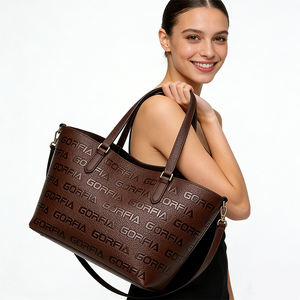 حقيبة يد جلدية مخصصة منقوشة جديدة لعام 2026 للنساء، حقيبة كتف كبيرة السعة، مورد بالجملة من المصنع - Product Image 5