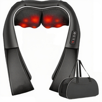 Ceinture de massage électrique pour le cou de haute qualité, avec pétrissage profond Shiatsu 3D, à brancher, pour la relaxation corporelle et le soulagement de la douleur