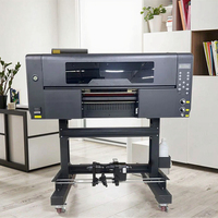 Mesin Printer A3 UV DTF dengan Laminator Terintegrasi untuk Label Kristal Otomatis Roll to Roll Custom