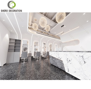 Design d'intérieur de salons de coiffure de luxe, station de coiffure moderne et durable sur mesure pour salon de coiffure, mobilier de salon de coiffure. - Product Image 4