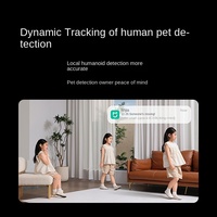 Cámara PTZ WiFi Inteligente Mijia 4C, Monitoreo del Hogar, Red Inalámbrica Remota, Cámara Interior para Control por Aplicación Xiaomi