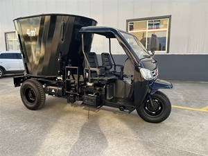 Üç tekerlekli yem silaj karıştırıcı, perakende endüstrileri için çiftlik çekirdek bileşenleri besleyici için süt sığır hayvancılık ekipmanları kullandı - Product Image 4