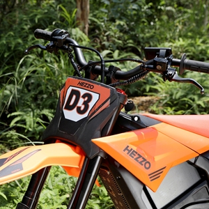 HEZZO D3 PRO <b>Dirt</b> <b>Bike</b> 50-<b>100CC</b> 60V Brushless 80km/h Waterproof Powerful Lithium Battery Front Suspension 3-Speed <b>Dirt</b> - Product Image 5