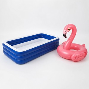 Piscine Gonflable pour Enfants, Jardin Extérieur, Été, Fête, Jeu d'Eau, <span class=keywords><strong>Plaisir</strong></span> en Plein Air, Divertissement Aquatique pour Enfants - Product Image 6