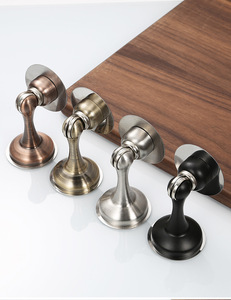 Butée de porte murale en acier inoxydable haute résistance à double usage pour armoires et meubles de cuisine et de salon - Product Image 4