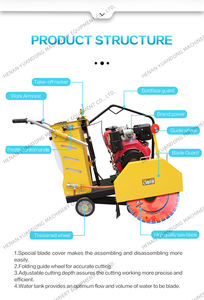 Grand en Stock Route Surface Pipeline Machine De Découpe Asphalte <span class=keywords><strong>Cutter</strong></span> Route Béton Scie 2025 Nouvelle Marque - Product Image 2