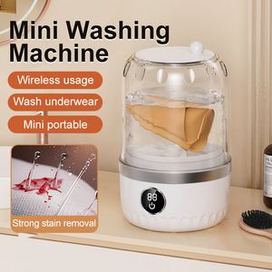 Mini <span class=keywords><strong>Lavadora</strong></span> Portátil Automática Multifuncional Todo en Uno <span class=keywords><strong>de</strong></span> Carga Superior para el Hogar, <span class=keywords><strong>Zapatos</strong></span>, Ropa Interior y Exteriores - Product Image 1