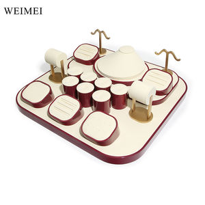 WEIMEI <b>Jewelry</b> Bracelet Necklace Ring Display Packaging Jewellery Bracelet Earing <b>Stand</b> Jewellery Packing Earring Packaging Set - Product Image 3