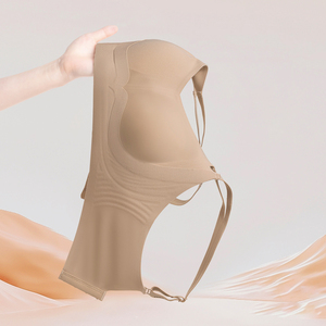 Soutien-gorge sans couture ultra-fin à effet amincissant, avec maintien doux et léger, pour poitrines généreuses, anti-affaissement et anti-glissement, effet invisible - Product Image 4