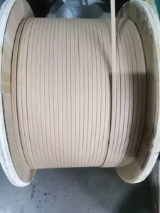 High Power Density Custom ized 130 ℃ Papier überzogener flacher Kupferdraht Kraft isolierter Kupfer-Flach leiterst reifen für Transformatoren - Product Image 4