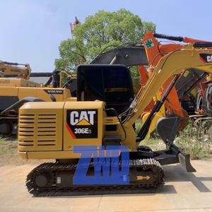 Pelle sur chenilles CAT 306E2 d'<span class=keywords><strong>occasion</strong></span> Mini CAT 306 Digger 304 305.5E2 307 308 Machine de construction d'<span class=keywords><strong>occasion</strong></span> à vendre - Product Image 1