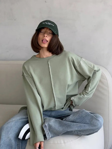 Camiseta de Manga Corta de Algodón Desgastado King Mcgreen Star para Mujer, Estilo Holgado, Hip <span class=keywords><strong>Pop</strong></span>, Moda Urbana - Product Image 6
