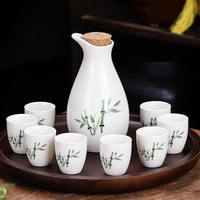 Kit de tasses à vin en porcelaine ESTICK, style japonais, pour liqueurs, maison, hôtel, restaurant, cérémonie du thé, cadeaux, en porcelaine fine