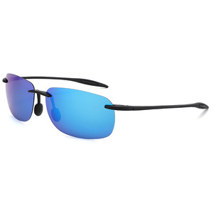 Occhiali da Sole Leggeri Senza Montatura in TR90 per Uomo, Polarizzati UV400, per Guida, Attività all'Aperto e Pesca, Personalizzabili con LOGO - Product Image 2