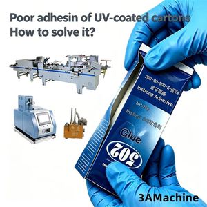CQT-580 Mini <b>Box</b> Folder Gluer <b>Electric</b> High Speed Automatic <b>Box</b> <b>Making</b> <b>Machine</b> Cold Glue - Product Image 2
