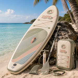 Planche de SUP écologique et portable idéale pour les visites à la plage, les excursions sur le lac et les loisirs aquatiques décontractés avec vos amis - Product Image 5