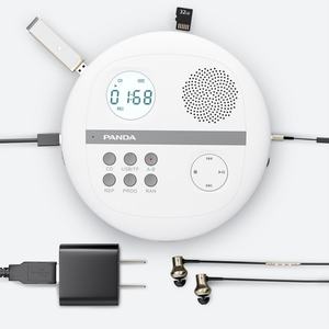 Reproductor de CD Portátil Retro Mini, Reproductor de MP3 Discman con Altavoces HIFI, Conector para Auriculares, Función de Tarjeta USB TF, Reproductor de CD Portátil - Product Image 4