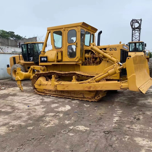 Bulldozer Caterpillar D7G d'occasion de haute qualité, modèle 2023, puissance 150000W avec boîte de vitesses et pompe, capacité de bulldozing 25000KG, 8,6m - Product Image 1