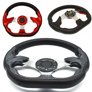 Volant de <span class=keywords><strong>voiture</strong></span> bleu torréfié rapide, volant universel, meilleures ventes, à la mode - Product Image 2