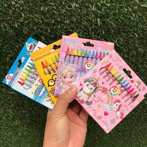 Crayons en tissu non tissé ou PP 12 couleurs pour enfants de l'école primaire et de la maternelle, petits cadeaux, <span class=keywords><strong>dessin</strong></span> graffiti 10 cm - Product Image 6