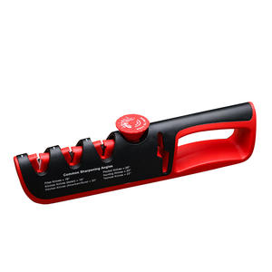 Afilador de Cuchillos 5 en 1, Herramienta Profesional para Afilar Tijeras de Cocina, Piedra de Afilar de Tungsteno y Diamante, Máquina Afiladora con Ángulo Ajustable - Product Image 1