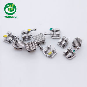 Materiali Dentali 022 MIM <span class=keywords><strong>Monoblock</strong></span> 345 Hook Bracket Ortodontici Ortodoncia - Product Image 3