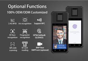 5 inch cầm tay gồ ghề PDA thiết bị đầu cuối công nghiệp <span class=keywords><strong>Android</strong></span> NFC <span class=keywords><strong>GPS</strong></span> 4 gam LTE Rugged điện thoại di động với tùy chọn NFC RFID Máy quét mã vạch - Product Image 4