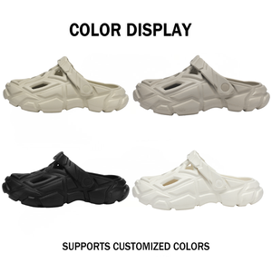 Zuecos de Plataforma Estilo Mecha para Hombre, de EVA, con Recortes, Transpirables, Antideslizantes, Casuales - Product Image 2