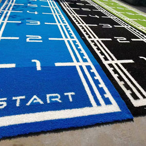 Césped Artificial de Alta Densidad de 15 mm con Logotipo Personalizado <span class=keywords><strong>para</strong></span> Gimnasio, Pista de Trineo, Alfombra de Césped Artificial <span class=keywords><strong>para</strong></span> Empujar Trineos, Suelo <span class=keywords><strong>para</strong></span> Gimnasio - Product Image 5