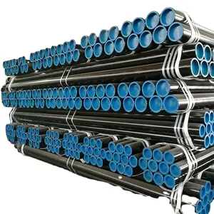 Top quality API 5L A106 sch 40 carbon steel seamless steel pipe for oil and water pipe