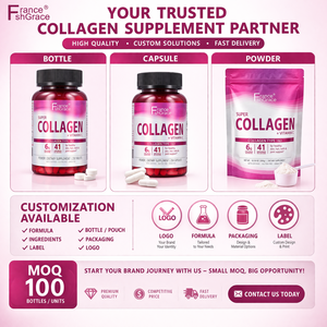 Suplemento de Super Colágeno con Fórmula Personalizada para Apoyar la Piel, el Cabello, las Uñas y las Articulaciones en Adultos, Tabletas de Colágeno Dietético - Product Image 6
