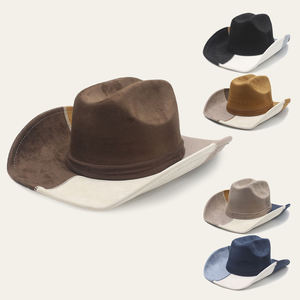 Chapeau Fedora en feutre et daim de luxe, personnalisé, pour l'hiver, style western, performance, créateur, mode, fabricant de chapeaux de cowboy et de cowgirl - Product Image 1