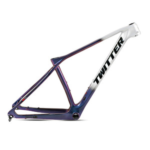 Cuadro <span class=keywords><strong>de</strong></span> bicicleta <span class=keywords><strong>de</strong></span> montaña <span class=keywords><strong>de</strong></span> 21 pulgadas <span class=keywords><strong>de</strong></span> fibra <span class=keywords><strong>de</strong></span> carbono EPS holográfico BB92 diseño prensado - Product Image 2
