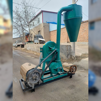 Machine à broyer le maïs pour le traitement des épis et des tiges de maïs, avec une construction robuste et une réduction efficace des matériaux agricoles