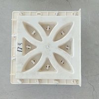 Moules à briques creuses double face réutilisables en plastique ABS haute résistance pour décoration extérieure en béton – Vente en gros