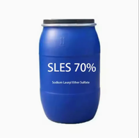 Fournisseur chinois de SLES 70% AES 70% Sodium Lauryl Ether Sulfate 70% Texapon N70 à bas prix et de bonne qualité