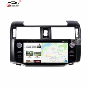 触摸屏Android车载DVD为丰田4Runner的车载收音机立体声多媒体视频播放器导航全球定位系统