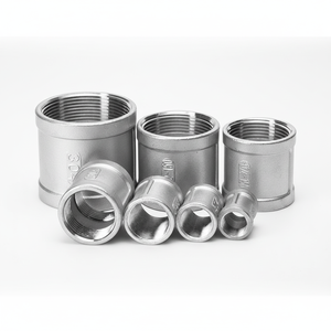 Connecteur de tuyau d'eau à double extrémité en acier inoxydable 304, filetage mâle, 1/2 ", 3/<span class=keywords><strong>4</strong></span> ", 1 ", <span class=keywords><strong>tube</strong></span> d'extension 200MM - Product Image 4