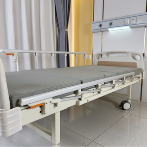 Letto Ospedaliero Manuale di Buona Qualità con Sponde Laterali Pieghevoli in Lega di Alluminio per Assistenza Domiciliare - Product Image 4