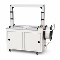 Machine de cerclage de cartons entièrement automatique G003, cerclageuse de boîtes à bande PP, machine d'emballage pour la logistique, entrepôt, prix direct usine