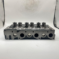 Cabeza de Cilindro Zhengyingjiuhe para Motor Diésel D1703, Hierro Fundido de Alta Presión para Excavadoras U15/U17/U20/U25/U30/U35