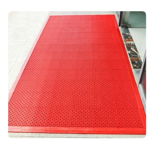 <b>Waterproof</b> Eco-Friendly Vinyl Outdoor Front Door <b>Mat</b> for Home Hotel & School Entrance Patio Flooring - Product Image 2