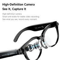 Occhiali Intelligenti M89 con Fotocamera da 8Mp, Registrazione Video, Chat AI, Traduzione in Tempo Reale, Attivazione Vocale, BT, Touch, Occhiali da Sole